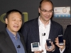 HTC's Peter Chou and Google's Andy Rubin