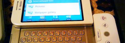 T-Mobile G1 spy shot header