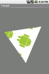 Triangle sample app