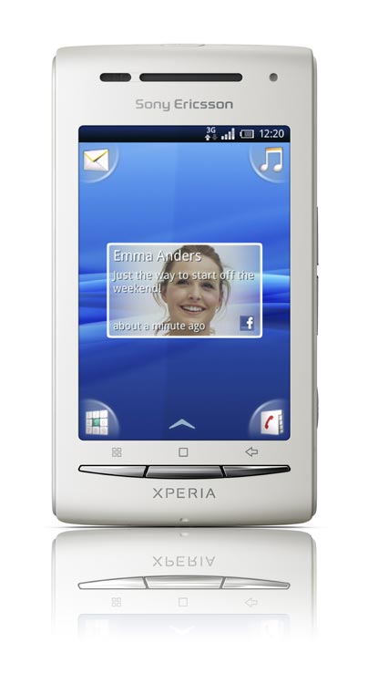 sony ericsson xperia x8 white pink. Sony Ericsson Xperia X8