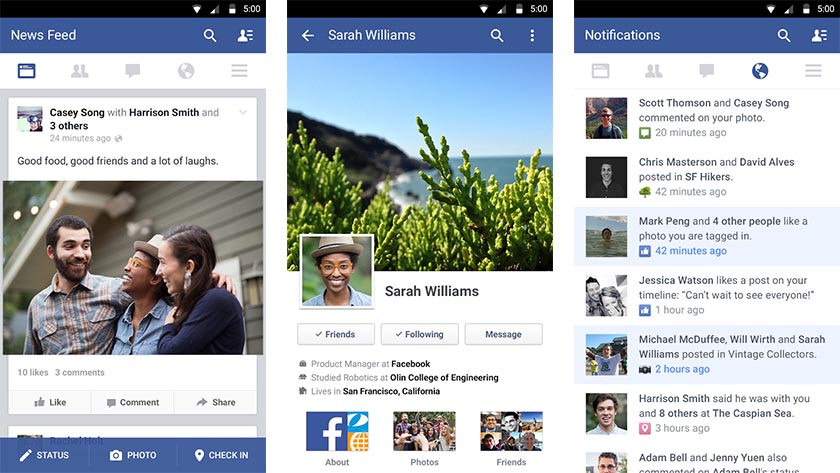 facebook best facebook apps for android