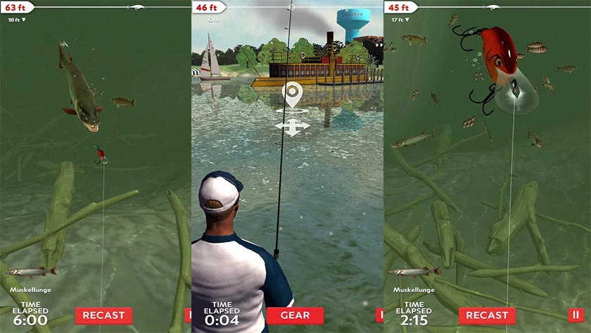 rapala fishing best sports games for Android