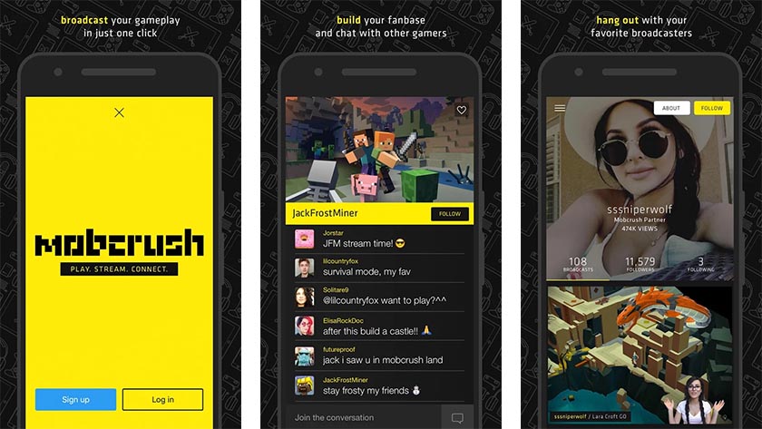 mobcrush أفضل تطبيقات الروبوت جديدة يوليو 2016