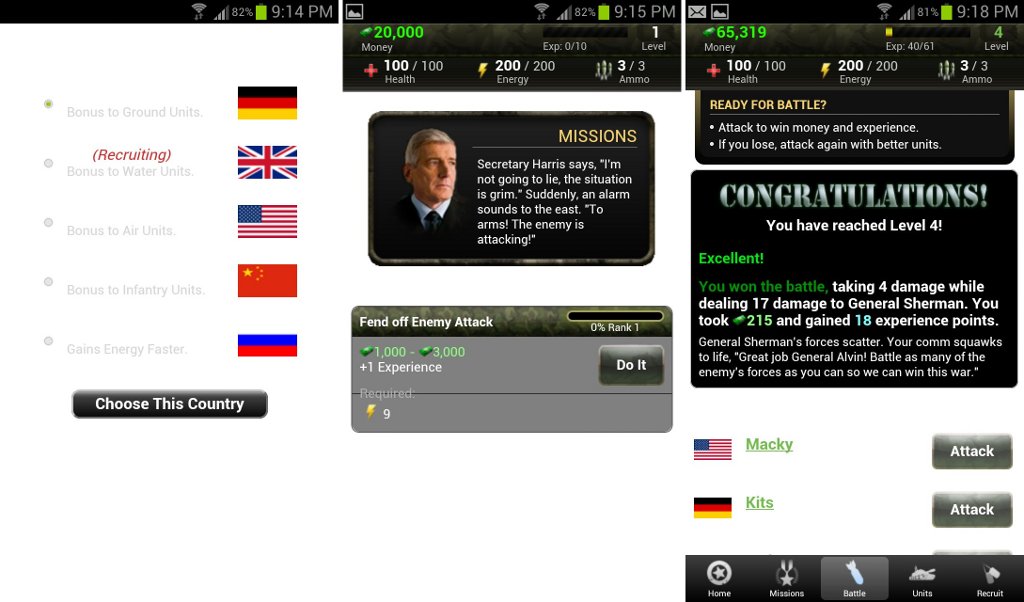 Best army, military, and soldier games for Android