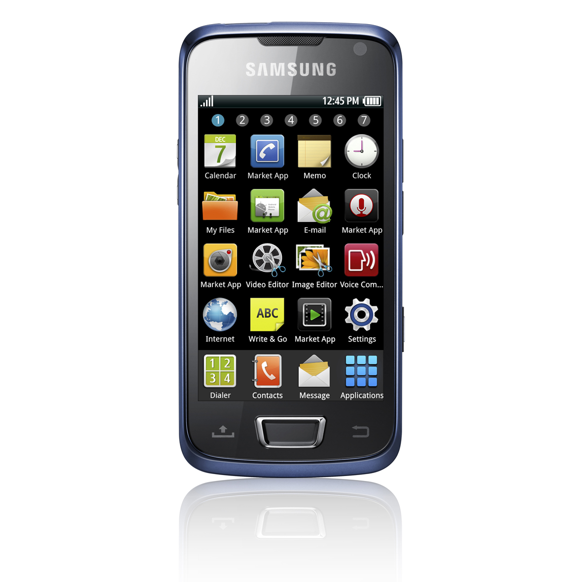 Samsung i8520 Galaxy Beam builtin projector Android smartphone available July 17  Android 