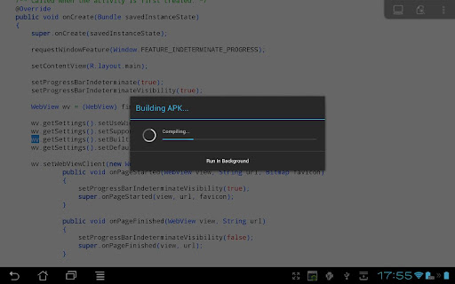 AIDE: Android Integrated Development Environment 4