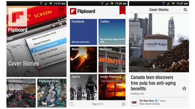 Flipboard for Android upgraded with performance & UI improvements