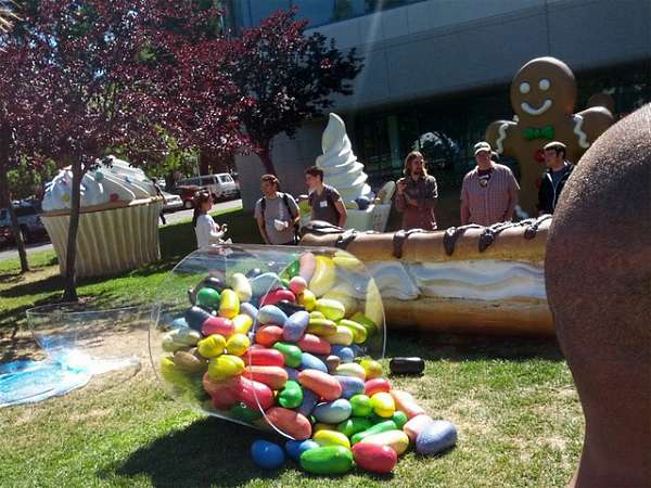 jelly bean google lawn