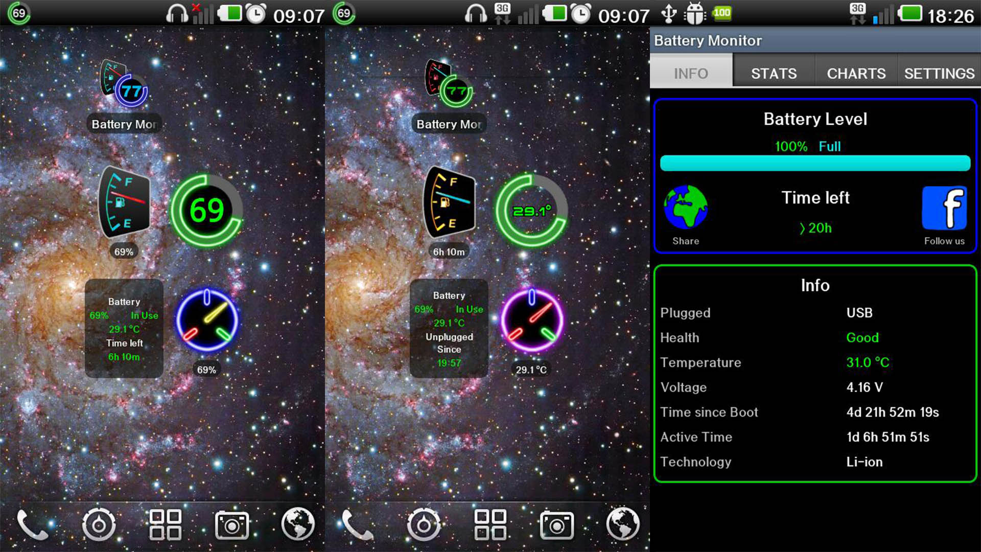 Battery Monitor Widget screenshot 2021