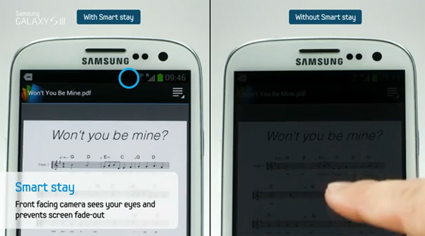 Galaxy S3 smart stay