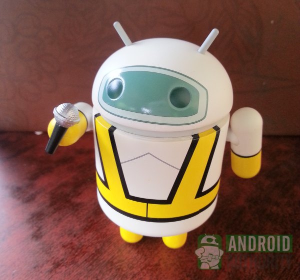 SERIE 03-8 Ball HUSTLER da Google Android mini figura da collezione 