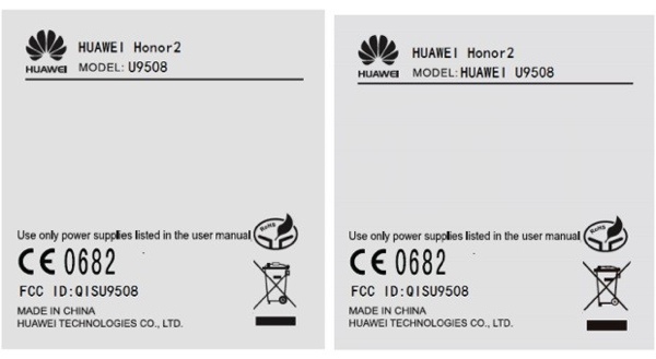 Huawei Honor 2 FCC Filing