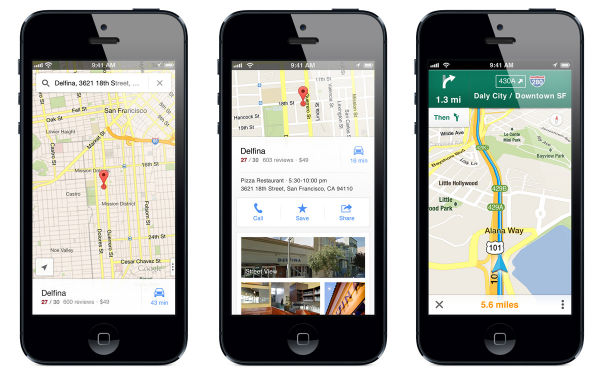 Google Maps iPhone-w600