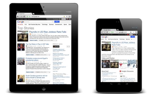 google news tablet update