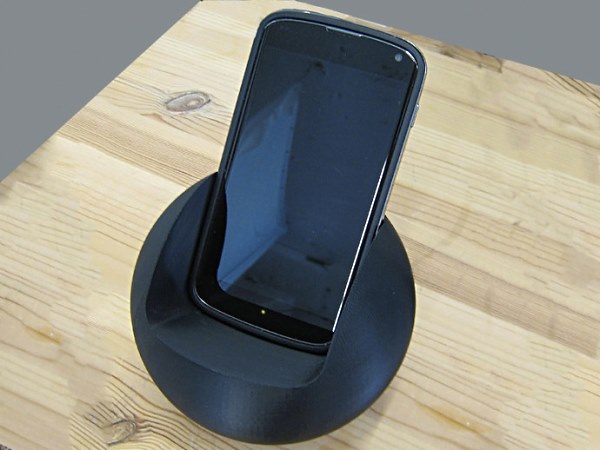 Nexus 4 3d printed orb dock