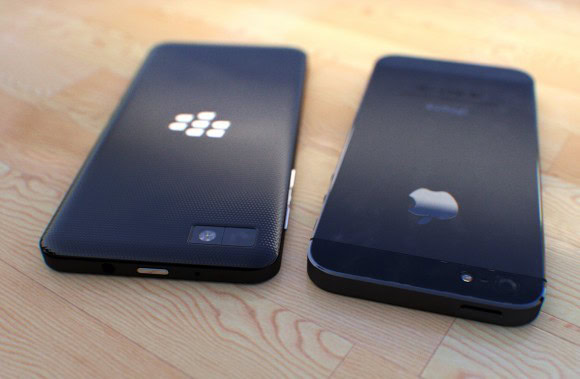 blackberry z10 vs iphone 5 2