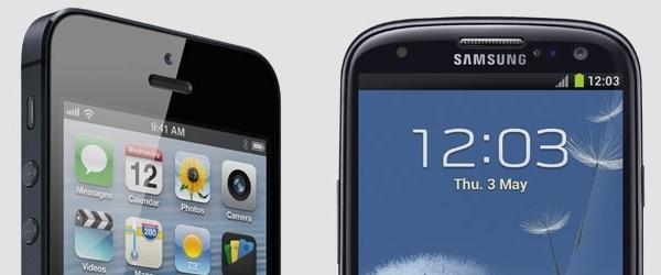 galaxy s3 vs iphone5
