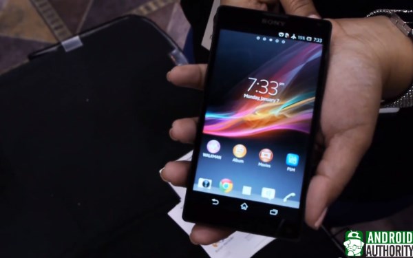 xperia zl hands on