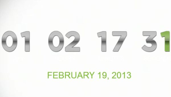 HTC countdown