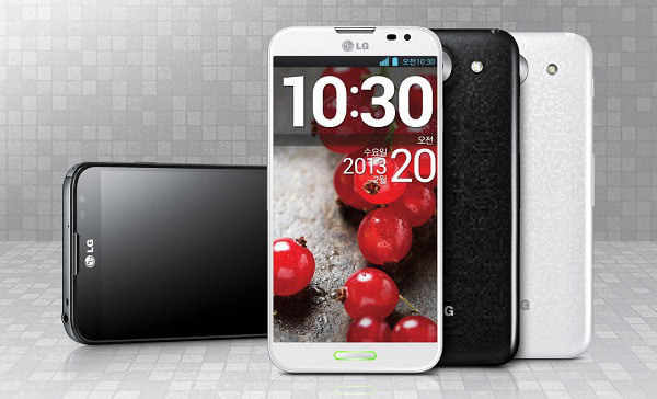 The LG Optimus G Pro also sports the new Snapdragon 600