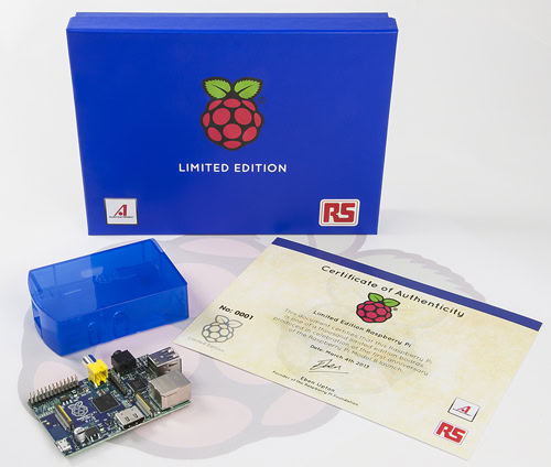 Raspberry Pi - Limited Edition Blue