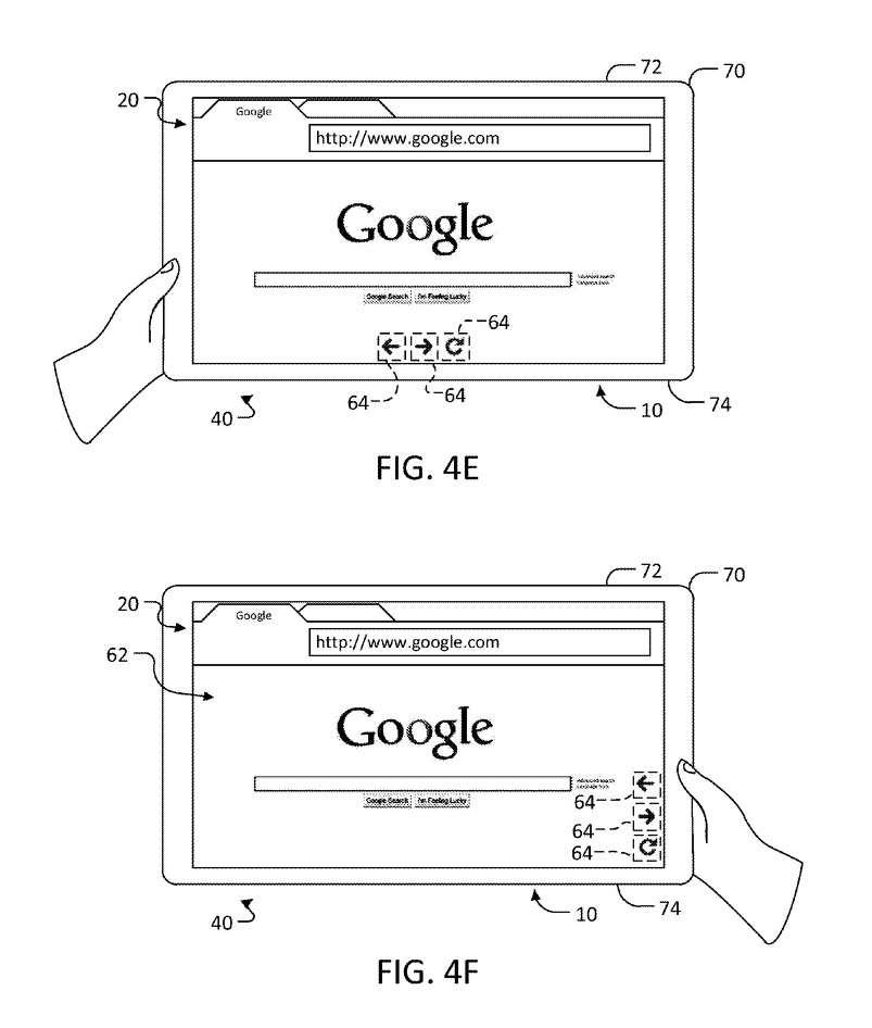 google patent adaptable ui 1