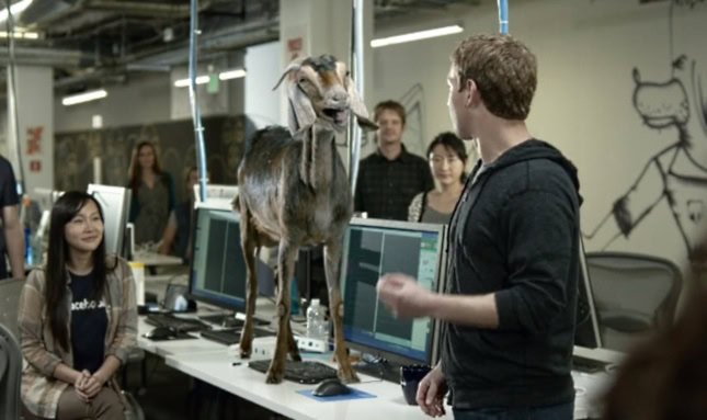 Facebook home mark zuckerberg commercial