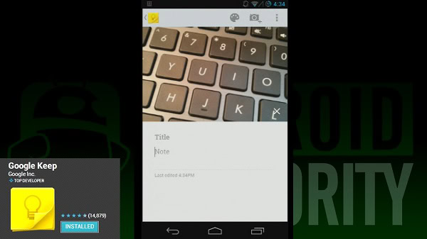 Google Keep - best apps of the month