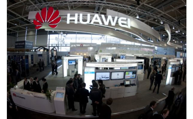 Huawei booth