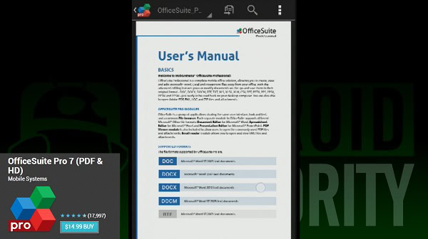 Various Improvements - OfficeSuite Pro 7