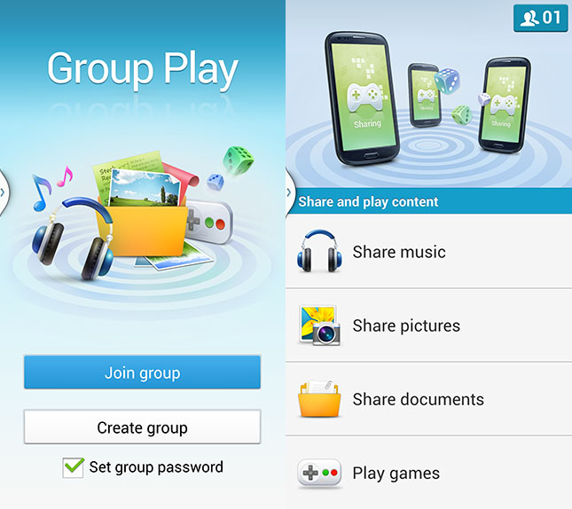 samsung galaxy s4 group play aa