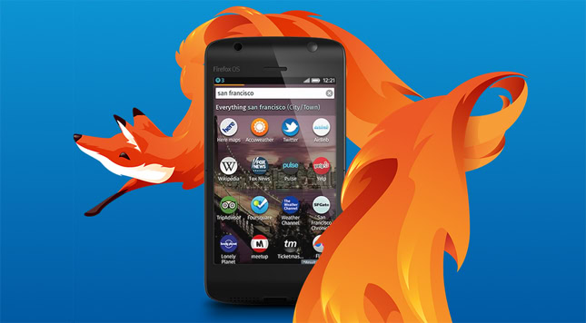 Firefox OS fox phone logo
