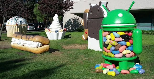 Google Lawn Android Versions