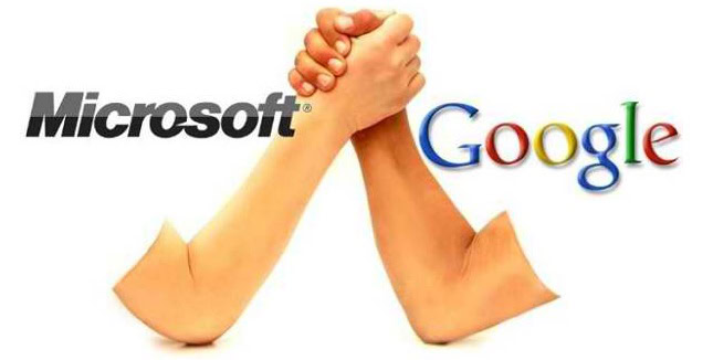 Microsoft vs Google