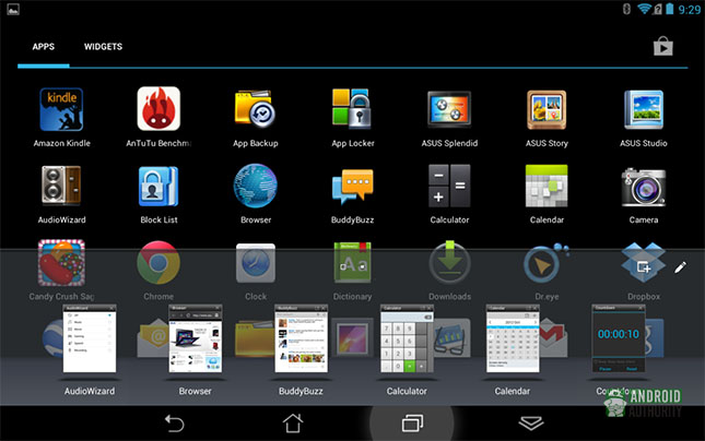 asus fonepad floating apps aa