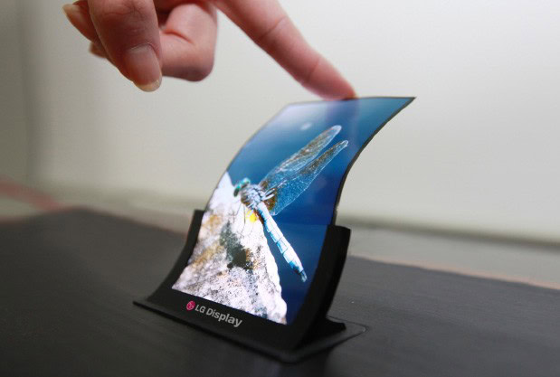 lg flexible display oled