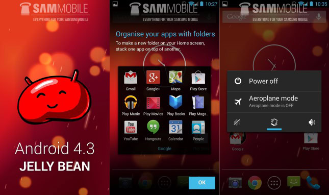 android 4.3 galaxy s4 firmware