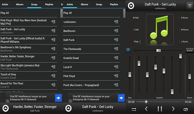 Android Equalizer Player