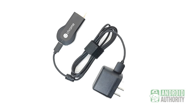 chromecast with cord and charger aa