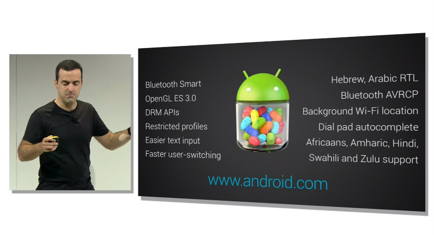 android 4.3 new features
