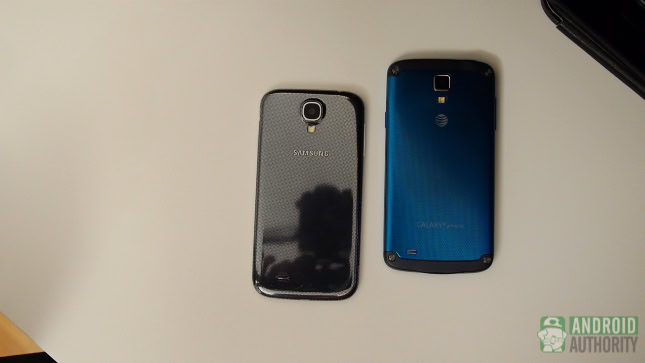galaxy s4 vs galaxy s4 active aa both from above