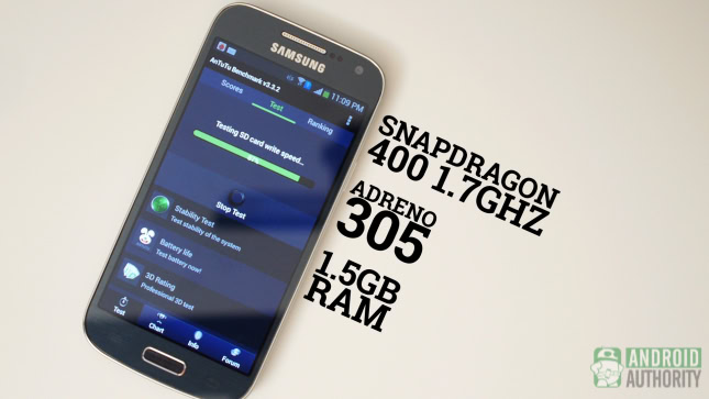 Samsung Galaxy S4 Mini vs. (video)