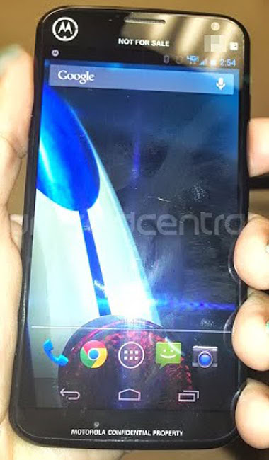 Purported Verizon Moto X model | Image credit: Android Central