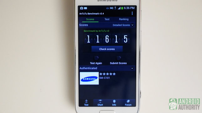 samsung galaxy s4 zoom aa performance antutu