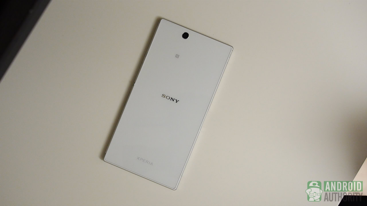 sony xperia z ultra aa design from above