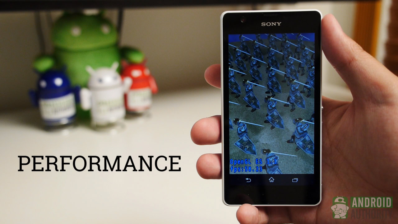 sony xperia zr aa performance