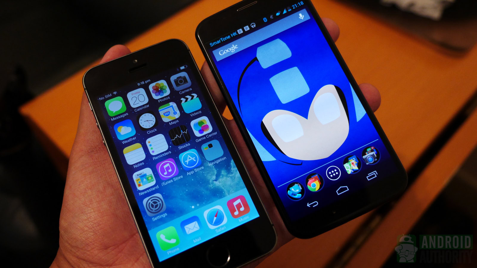 Apple iPhone 5s vs Motorola Moto X aa 17
