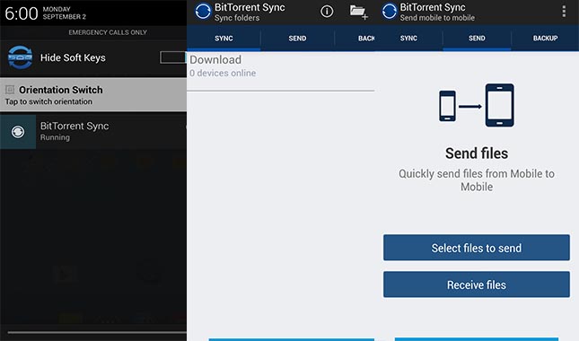 BitTorrent Sync screenshot 3