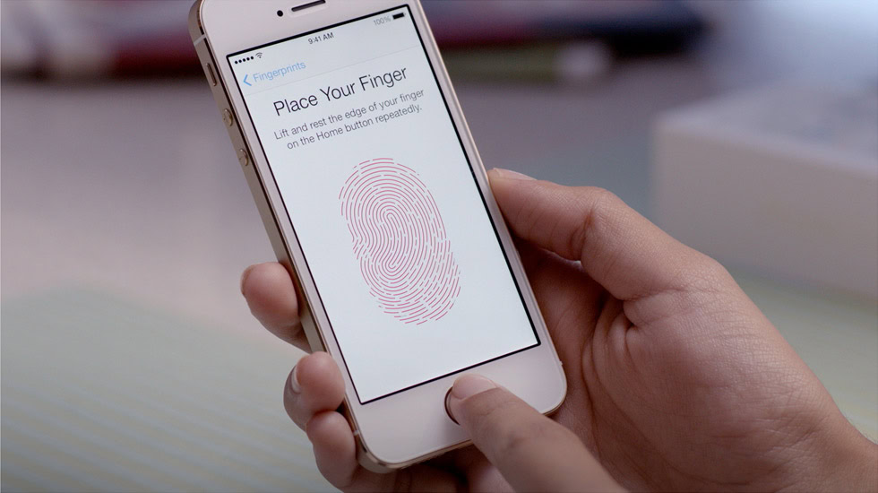 apple touch id fingerprint scanner