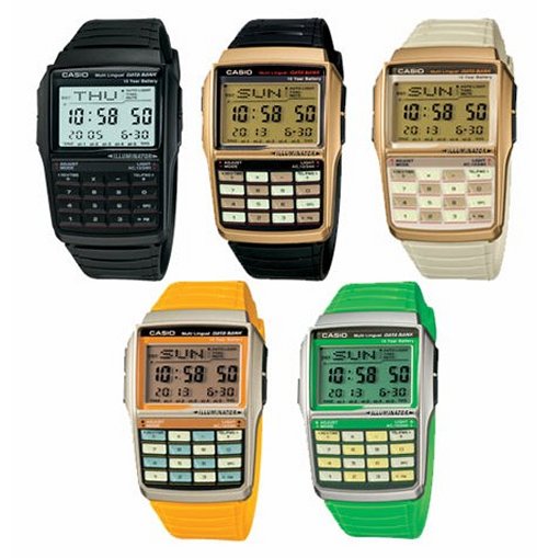 Casio calculator watches